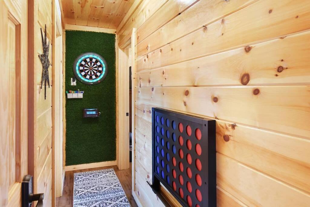 Enchanted Forest Cabin And Teepee! Lights & Laser Show! Private Hot Tub! Unique Stay! Sevierville Eksteriør bilde