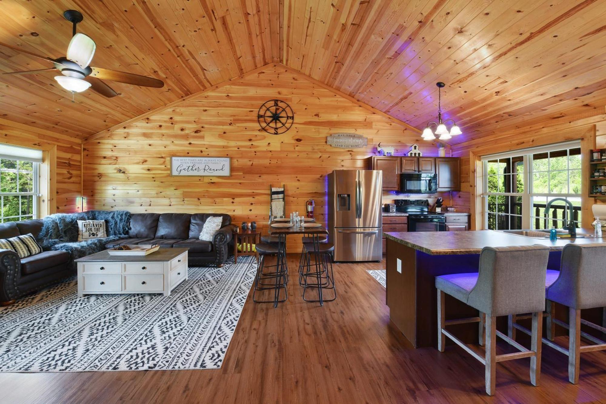 Enchanted Forest Cabin And Teepee! Lights & Laser Show! Private Hot Tub! Unique Stay! Sevierville Eksteriør bilde